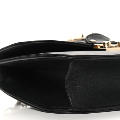 Valentino Garavani Vitello Small Glam Lock Rockstud Flap Black 5 of 9