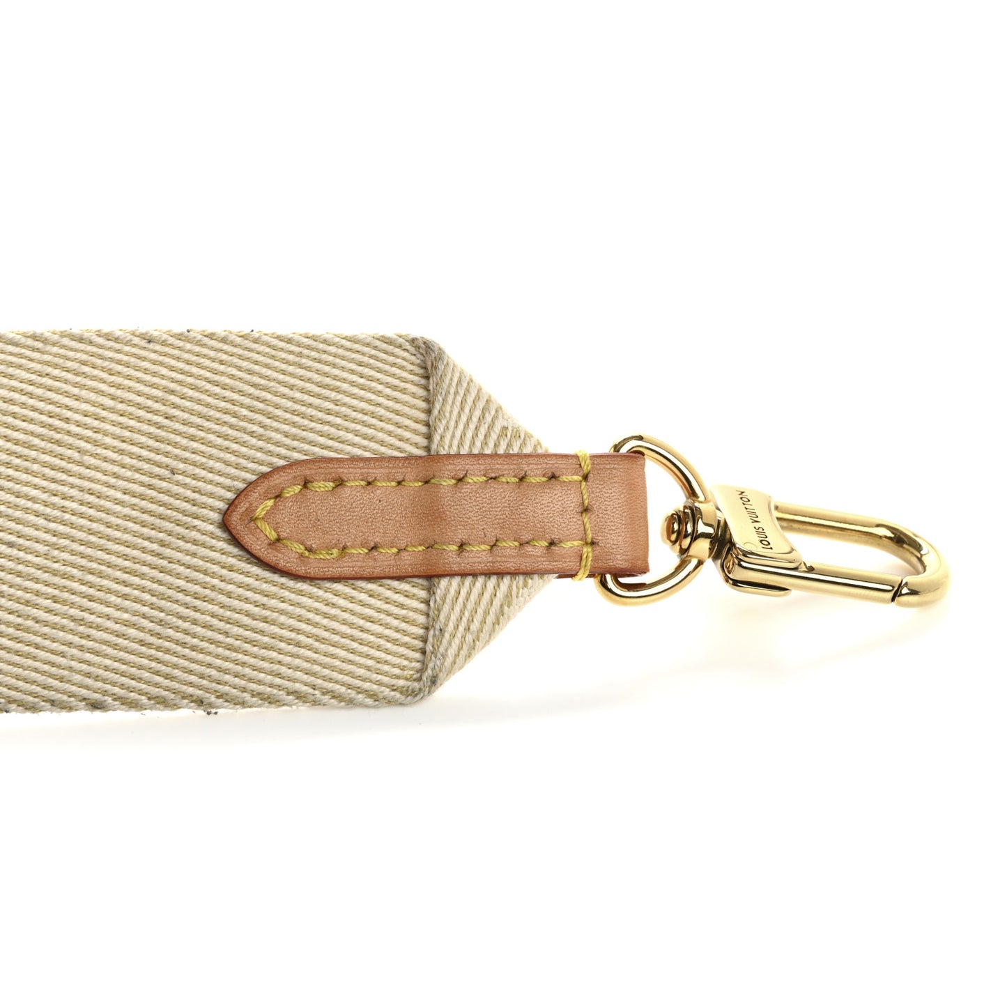 Jacquard High Rise Shoulder Strap Beige