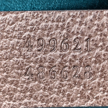 Gucci GG Supreme Monogram Textured Dollar Calfskin Web Small Ophidia Dome Shoulder Bag Beige Ebony New Acero 7 of 10