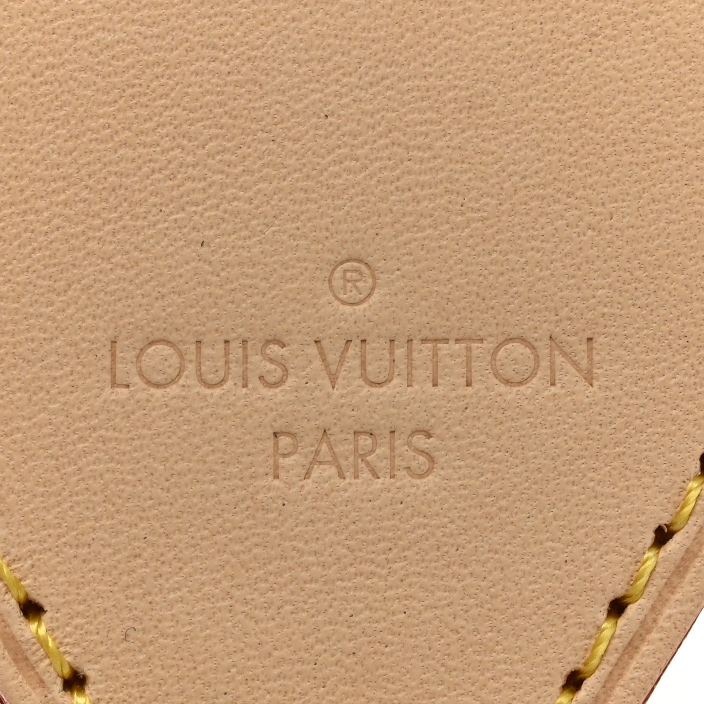 Monogram Vibe LV Shoulder Strap Beige White