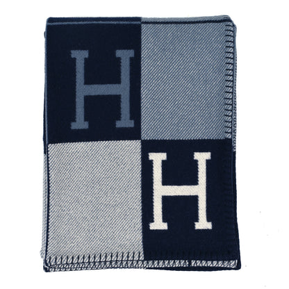 Hermes Wool Cashmere Avalon III Blanket Caban Ecru 1 of 3