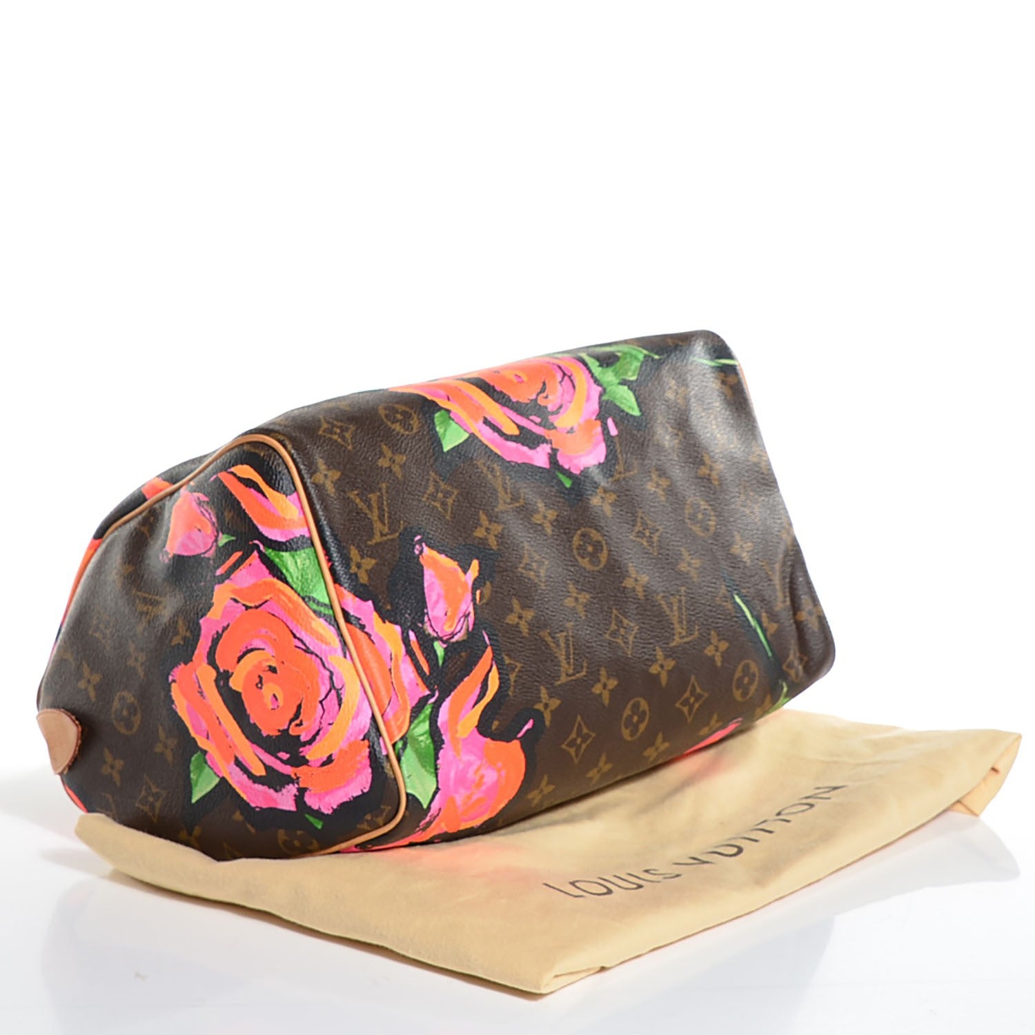 Louis Vuitton Monogram Roses Speedy 30 4 of 7