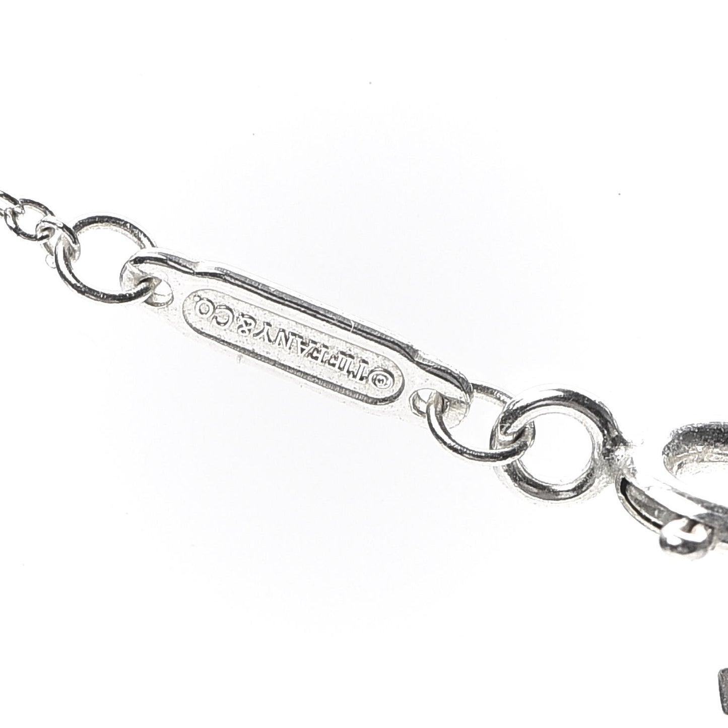 Sterling Silver Small T Smile Pendant Necklace