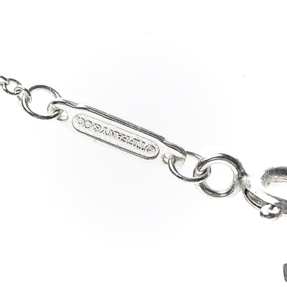 Tiffany Sterling Silver Small T Smile Pendant Necklace 4 of 6