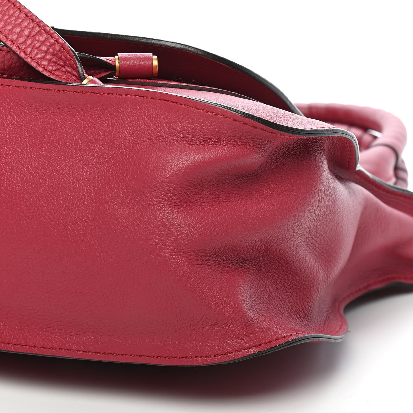 Calfskin Medium Marcie Satchel Acerola