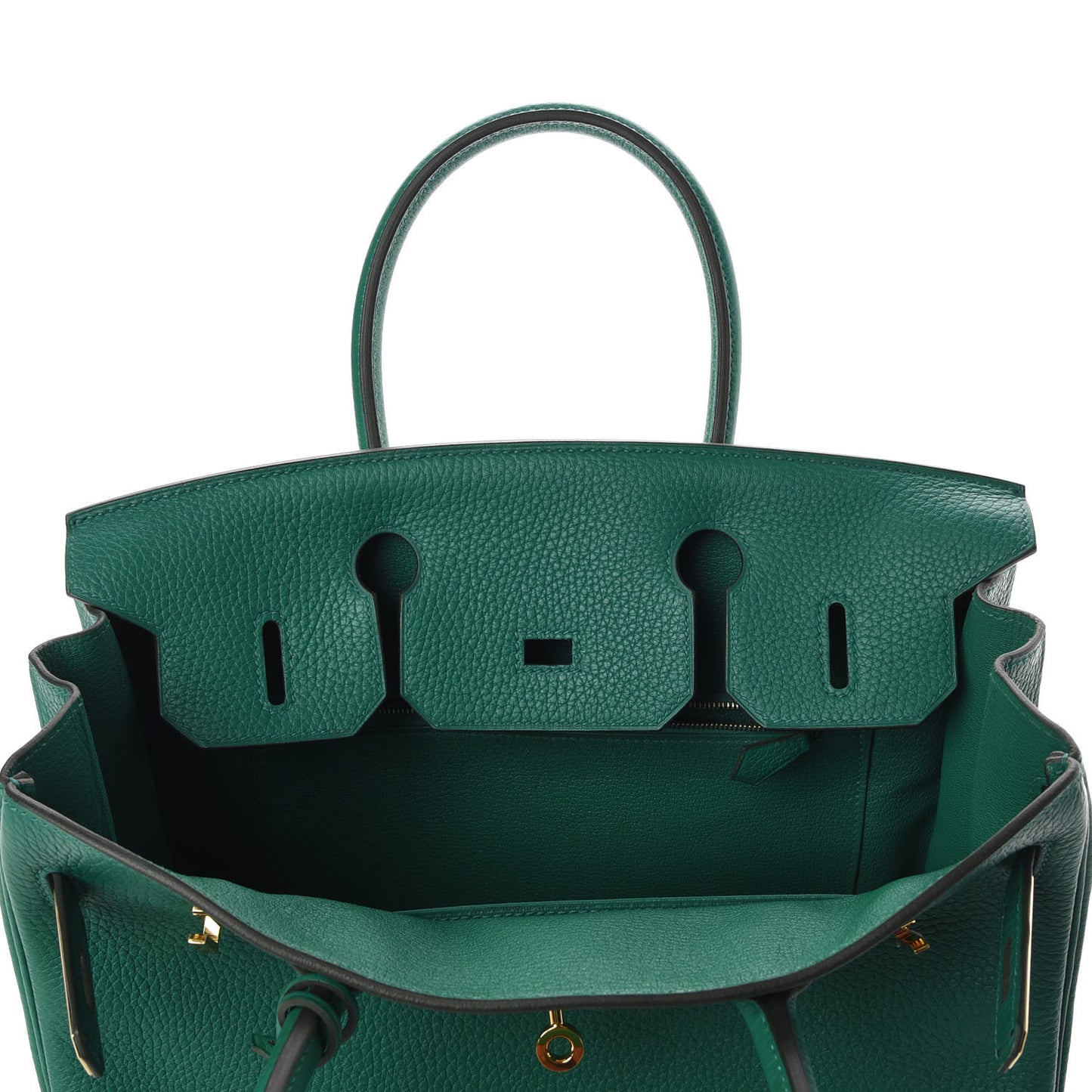 Taurillon Clemence Birkin 30 Vert Vertigo