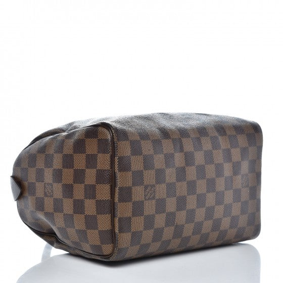 Louis Vuitton Damier Ebene Speedy 25 4 of 9