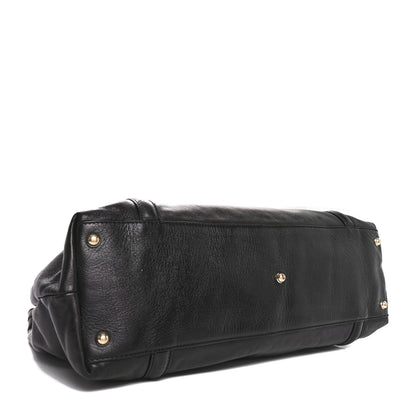Gucci Calfskin Medium Britt Tote Black 4 of 10
