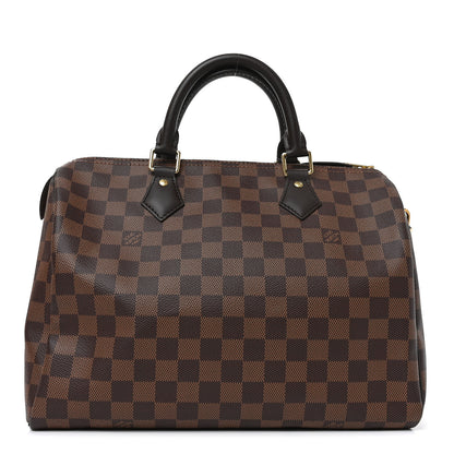Louis Vuitton Damier Ebene Speedy 30 1 of 9