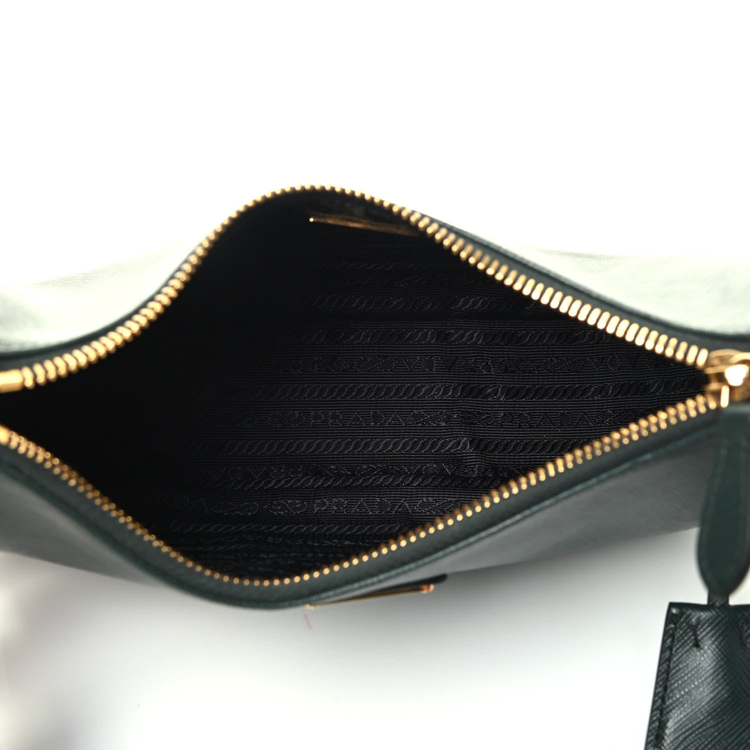Prada Saffiano Lux Re-Edition 2005 Shoulder Bag Smeraldo 3 of 3