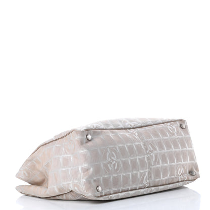 Chanel Nylon Medium Travel Tote Beige 4 of 15