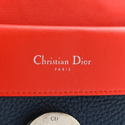 Christian Dior Bullcalf Mini Be Dior Flap Navy 6 of 8