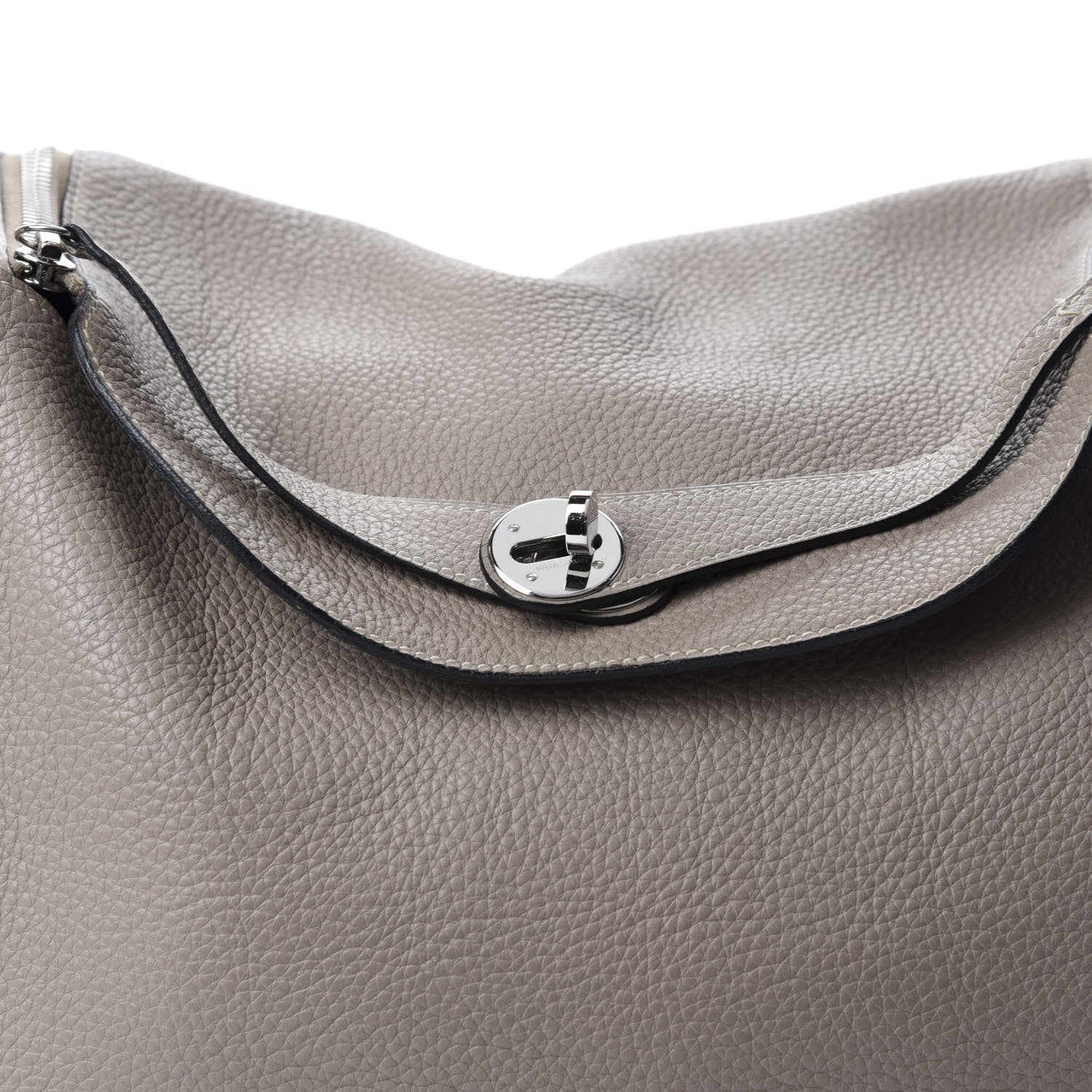 Hermes Taurillon Clemence Lindy 34 Gris Tourterelle 15 of 15