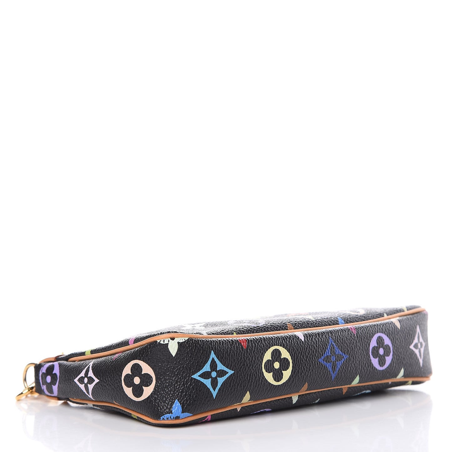 Monogram Multicolor Pochette Accessories Black