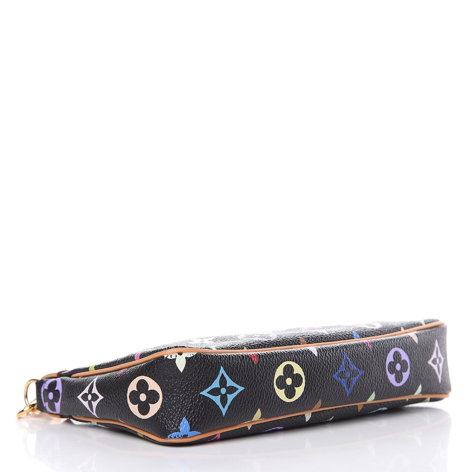 Louis Vuitton Monogram Multicolor Pochette Accessories Black 4 of 13