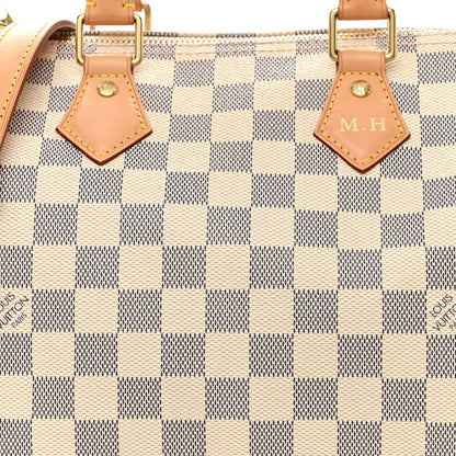 Louis Vuitton Damier Azur Speedy Bandouliere 25 8 of 13