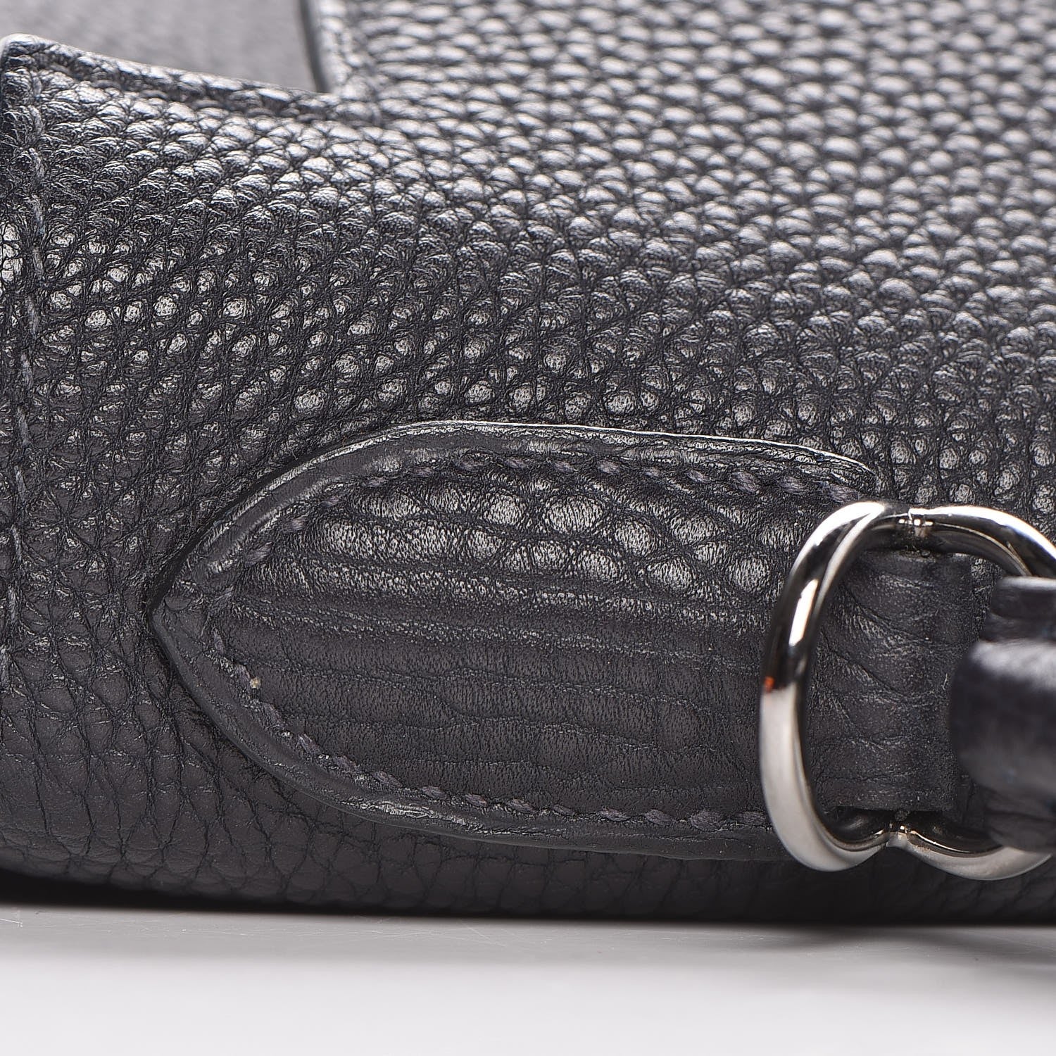 Hermes Togo Bi-Color Kelly Retourne 28 Indigo Blue Jean 10 of 64