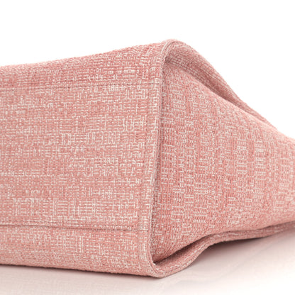 Chanel Canvas Medium Deauville Tote Pink 10 of 12
