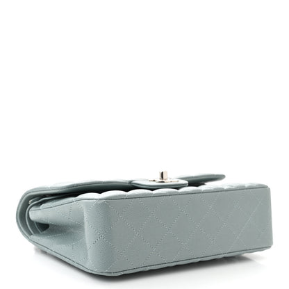 Chanel Caviar Quilted Small Double Flap Blue 4 of 11