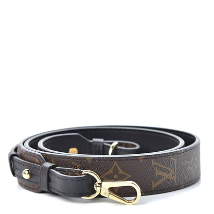 Louis Vuitton Monogram Bandouliere Shoulder Strap XL Black 1 of 5