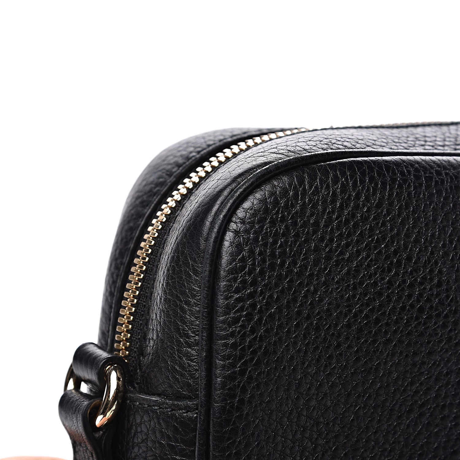 Gucci Pebbled Calfskin Small Soho Disco Bag Black 10 of 13