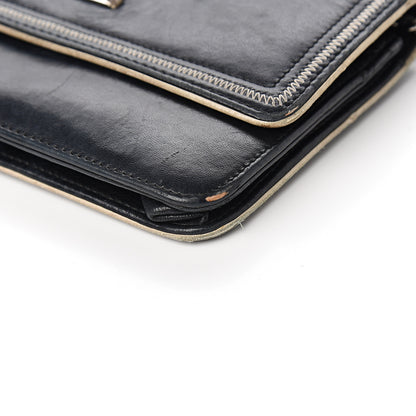 Chanel Lambskin Reissue Wallet On Chain WOC Black 11 of 13