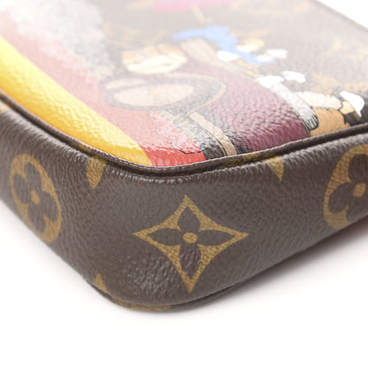 Louis Vuitton Monogram 2015 Christmas Animation Mini Pochette Accessories 9 of 9