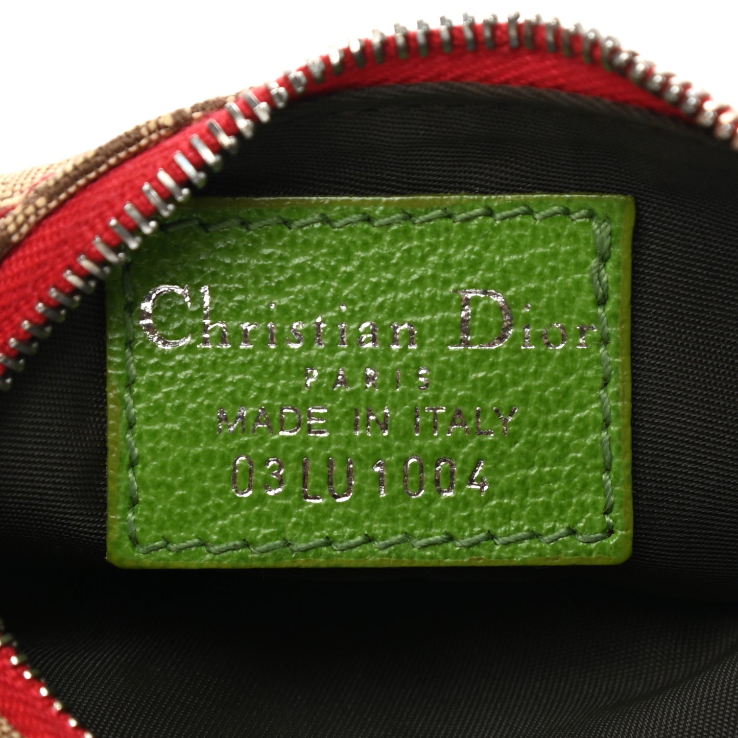 Monogram Rasta Saddle Coin Purse Beige