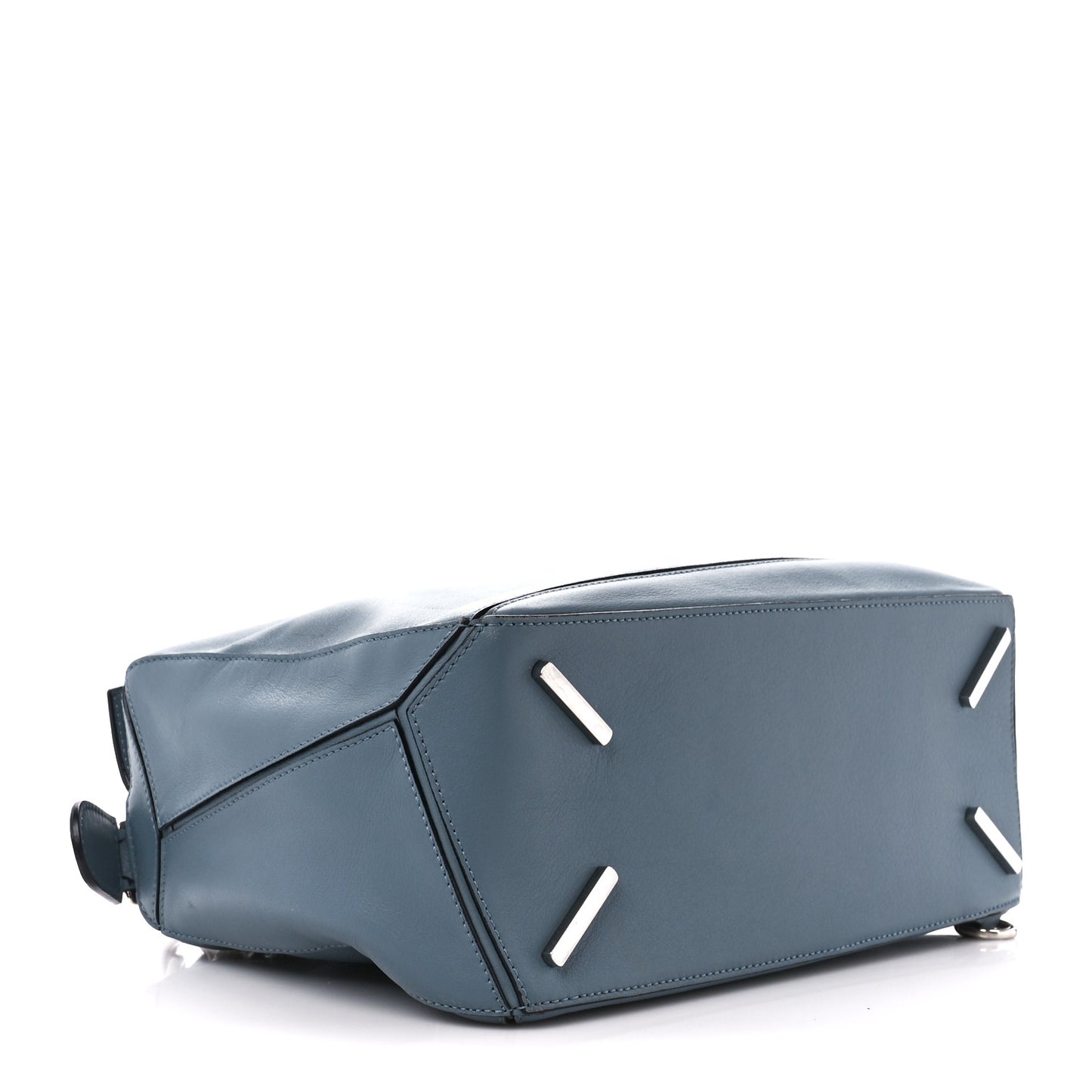 Calfskin Medium Puzzle Bag Blue