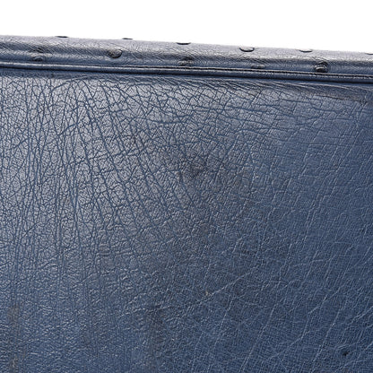Hermes Ostrich Birkin 30 Bleu Roi 27 of 30