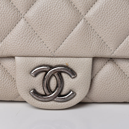 Chanel Caviar Quilted Coco Casual Flap Light Beige 8 of 12