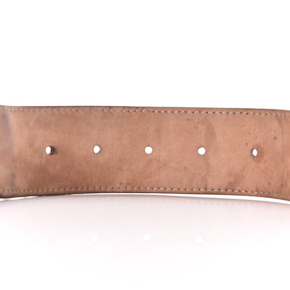 Gucci Calfskin Web Interlocking G Belt 100 40 Black 6 of 7