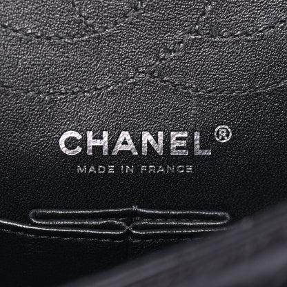 Chanel Aged Calfskin Quilted 2.55 Reissue 225 Flap So Black 6 of 9