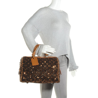 Louis Vuitton Sequin Monogram Sunshine Express Speedy Gold 2 of 7