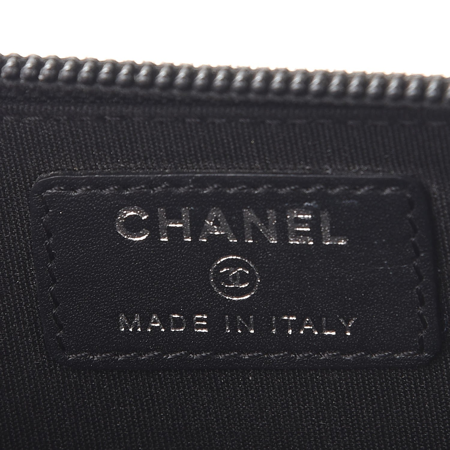 Chanel Caviar Timeless CC Coin Purse Case Black 6 of 11