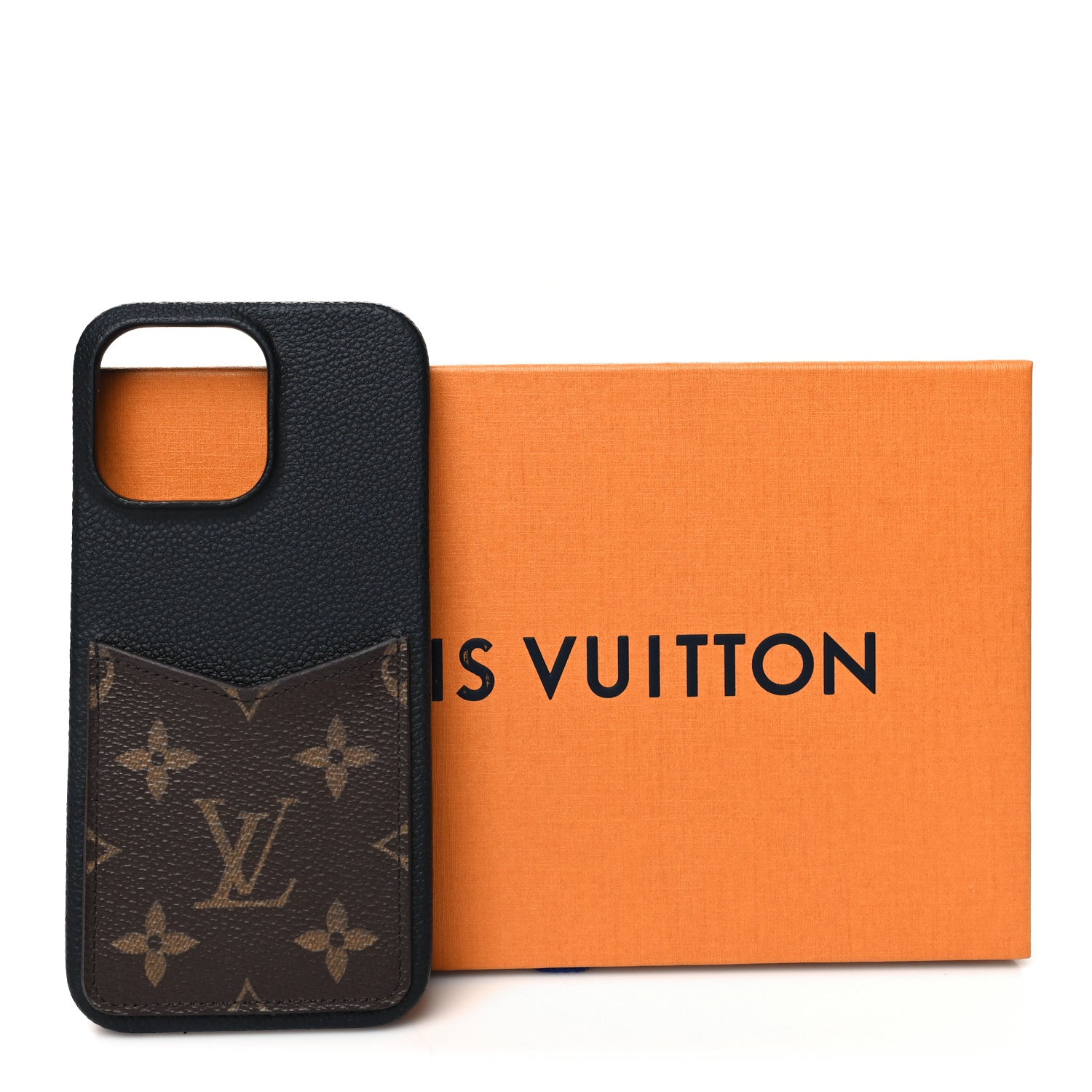Louis Vuitton Monogram Pallas iPhone 14 Pro Max Bumper Black 1215269 –  FASHIONPHILE