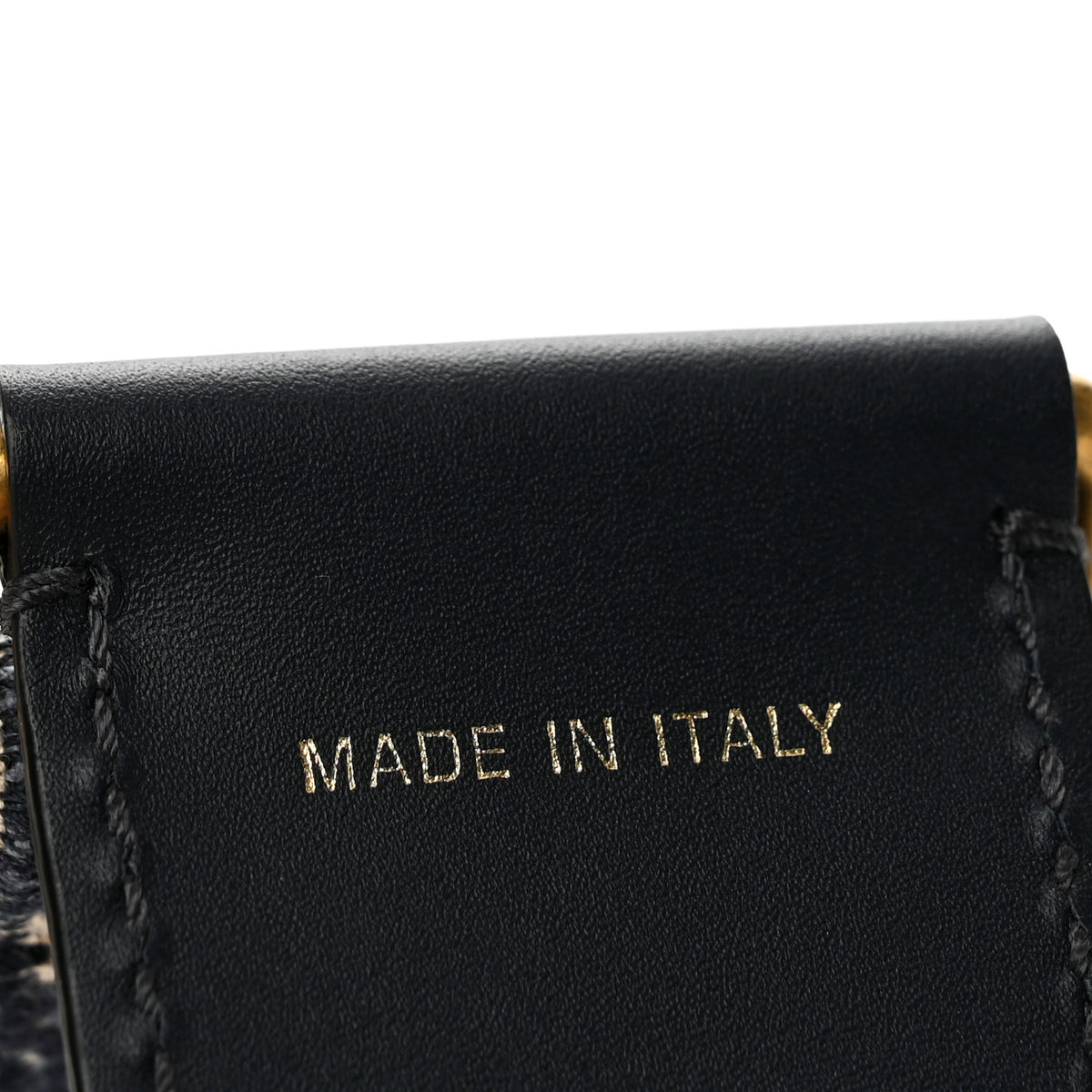 Christian Dior Oblique Shoulder Strap Blue 5 of 6