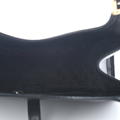 Gucci Calfskin Bardot Shoulder Bag Black 5 of 9