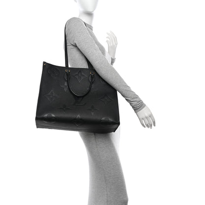 Louis Vuitton Empreinte Monogram Giant Onthego GM Black 2 of 9