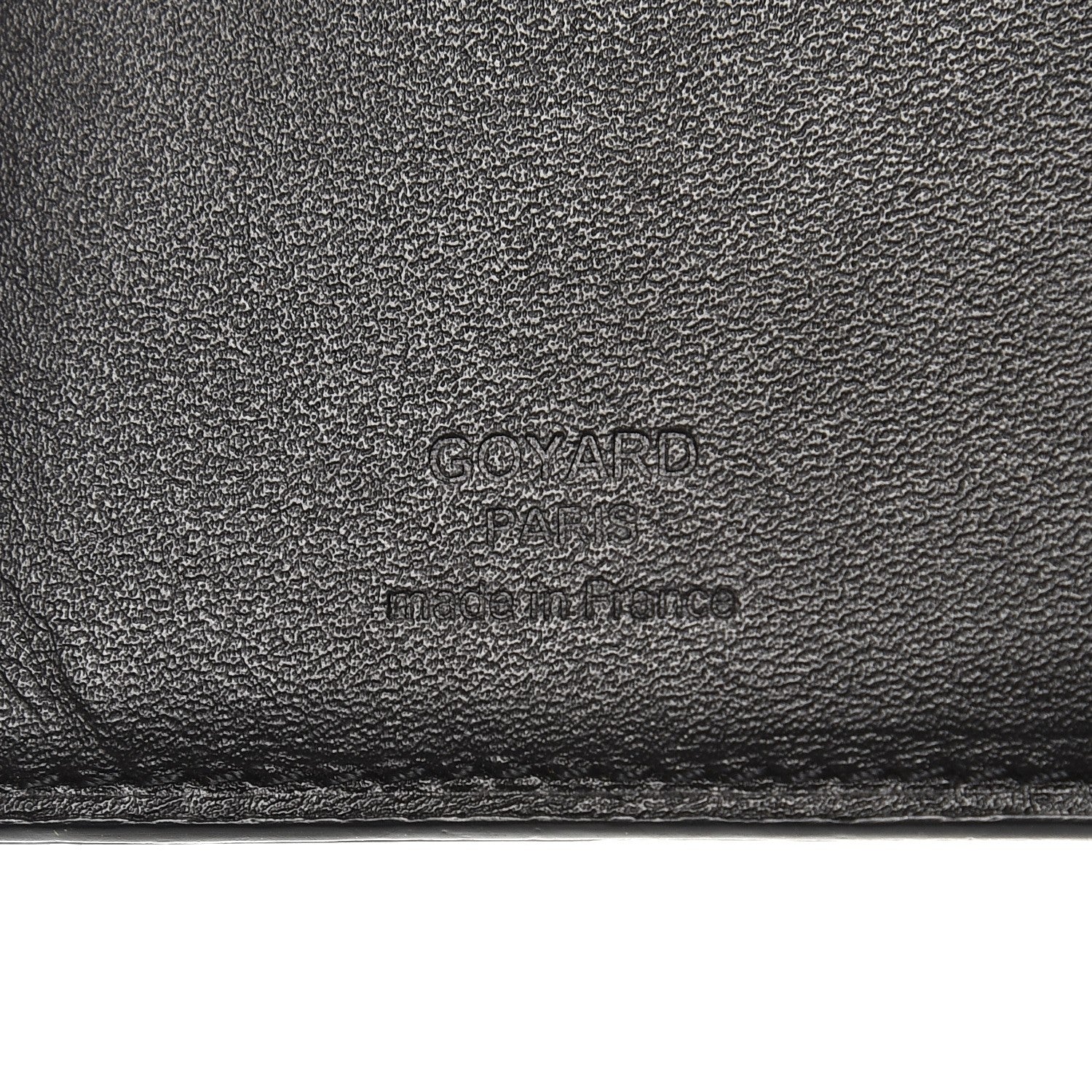 Goyard Goyardine Pocket Organizer Wallet Black 6 of 9