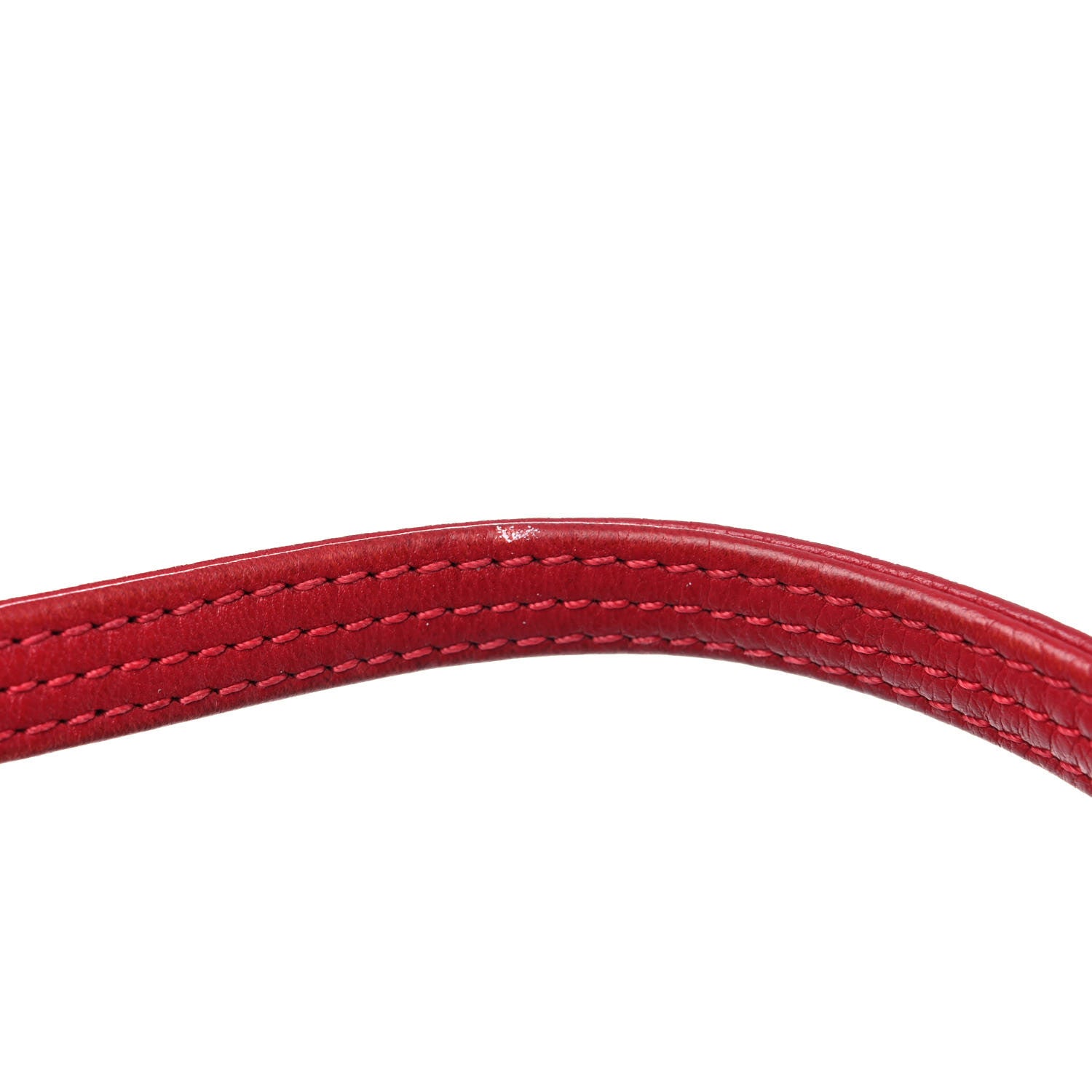 MCM Visetos Medium Liz Reversible Shopper Tote Ruby Red 19 of 19