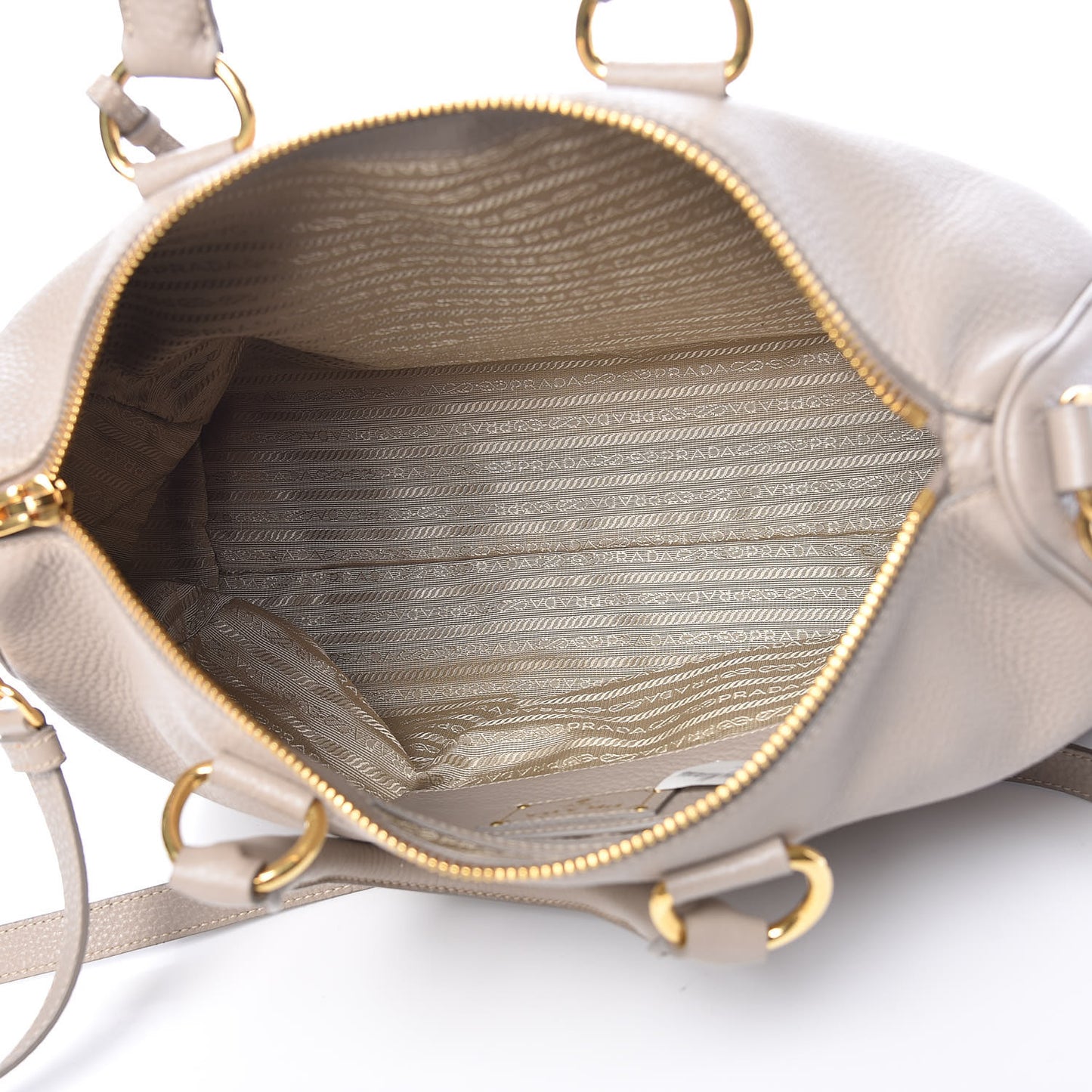 Vitello Daino Bauletto Tote Pomice