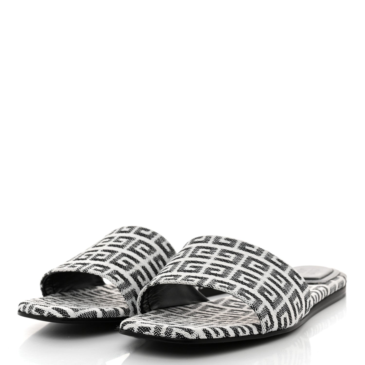 Givenchy Canvas 4G Logo Mule Slide Sandals 41 3 of 9