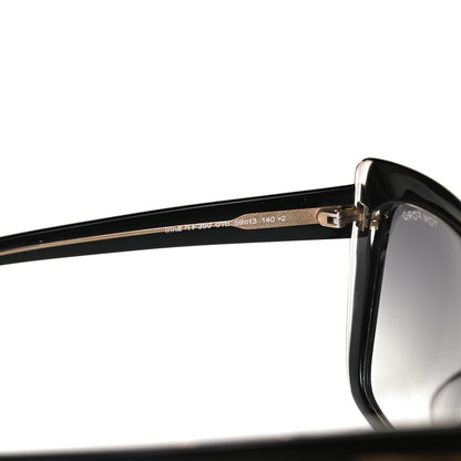 Tom Ford Irina Sunglasses TF390 Black 6 of 10