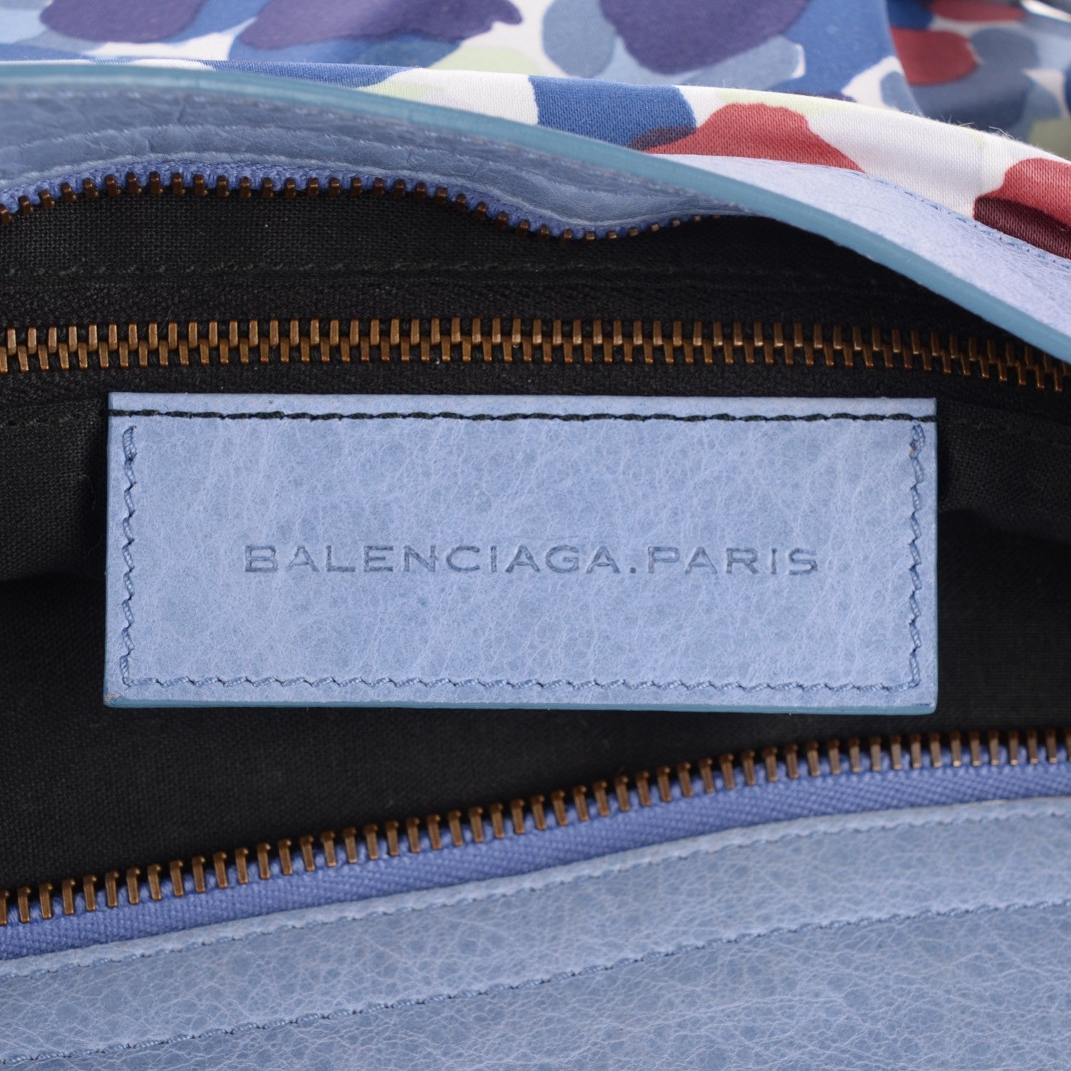 Balenciaga Agneau Nylon Watercolor City Nuage 6 of 9