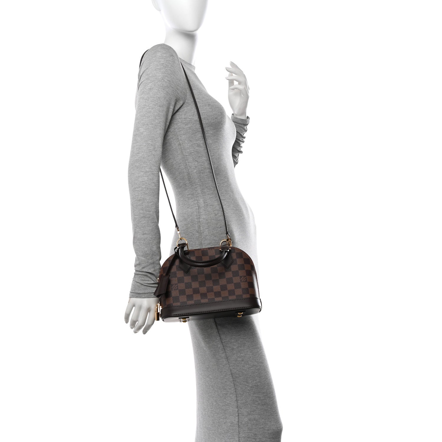 Louis Vuitton Damier Ebene Alma BB 2 of 10