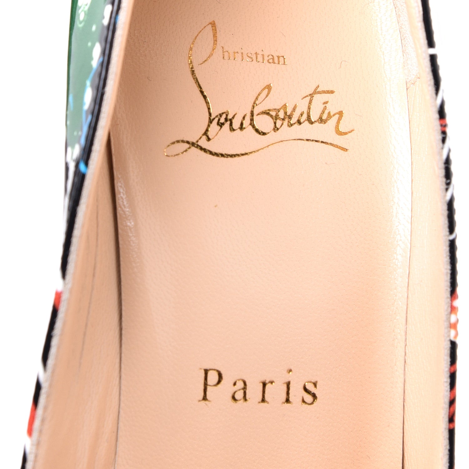 Christian Louboutin Patent Loubitag Pigalle Follies 100 Pumps 36 Black 8 of 8