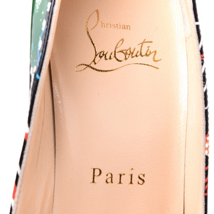 Christian Louboutin Patent Loubitag Pigalle Follies 100 Pumps 36 Black 8 of 8