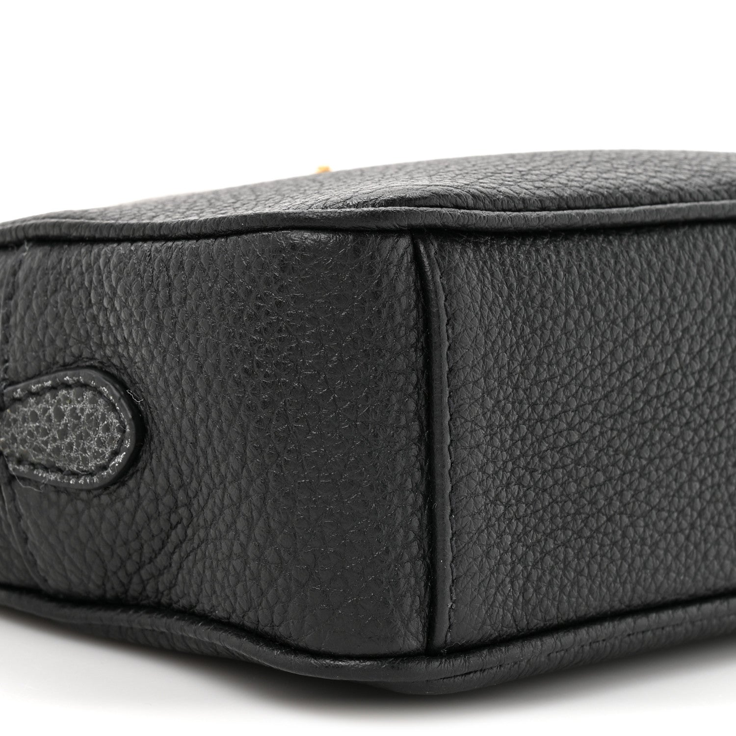 Prada Vitello Daino Mini Crossbody Bag Black 9 of 9