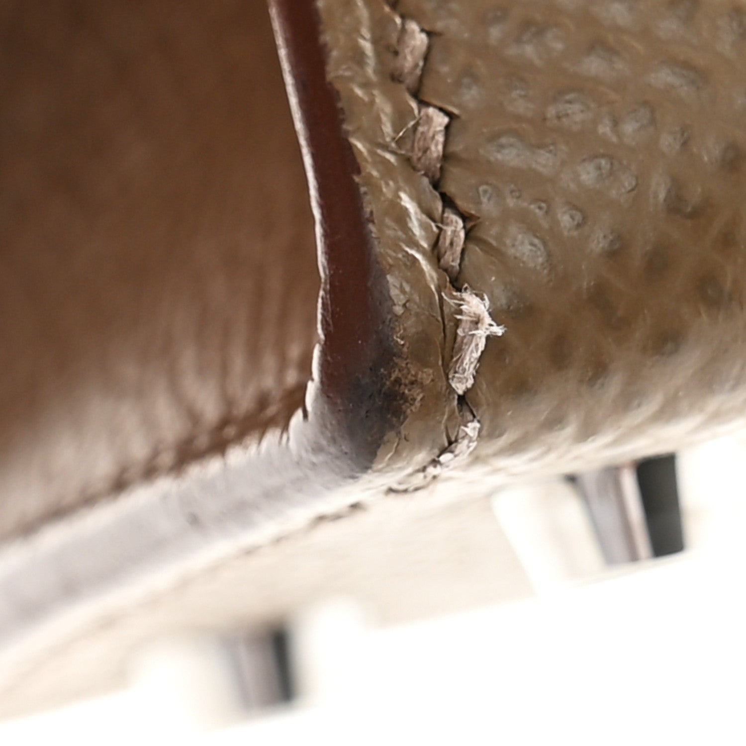 Hermes Epsom Casaque Mini Kelly Sellier 20 Etoupe Sesame Bleu Indigo 16 of 19